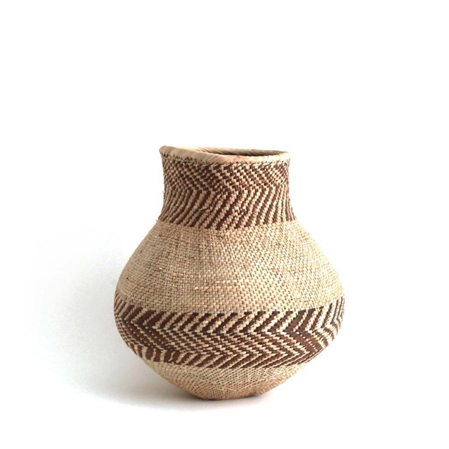 トンガサングエ バスケット カラバッシュ 壺かご S-2 | 