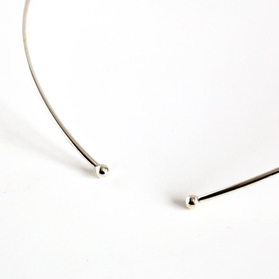 sinc (シンク)  シルバー ラウンド パイプ チョーカー 2mm ネックレス プチギフト お祝い 贈り物 ポイント 消化 買いまわり プレゼント | パイプ | 01