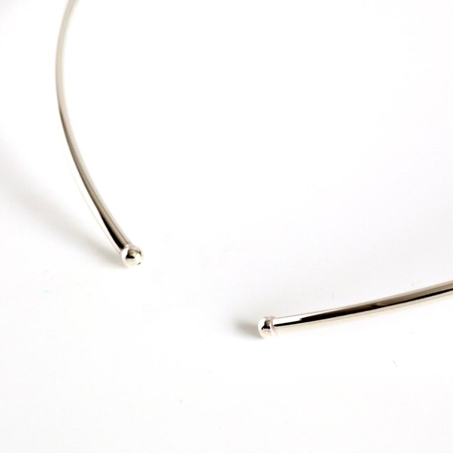 sinc (シンク) / シルバー ラウンド パイプ チョーカー 3mm ネックレスネックレス レディース プチギフト お祝い 贈り物 ポイント 消化 買いまわり プレゼント | パイプ | 01