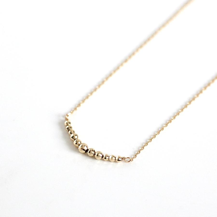 sinc (シンク)  K10 YG ミラーボール ライン ネックレス 40cm イエローゴールド ネックレスネックレス レディース プチギフト お祝い 贈り物 ポイント 消化 買… |  | 02