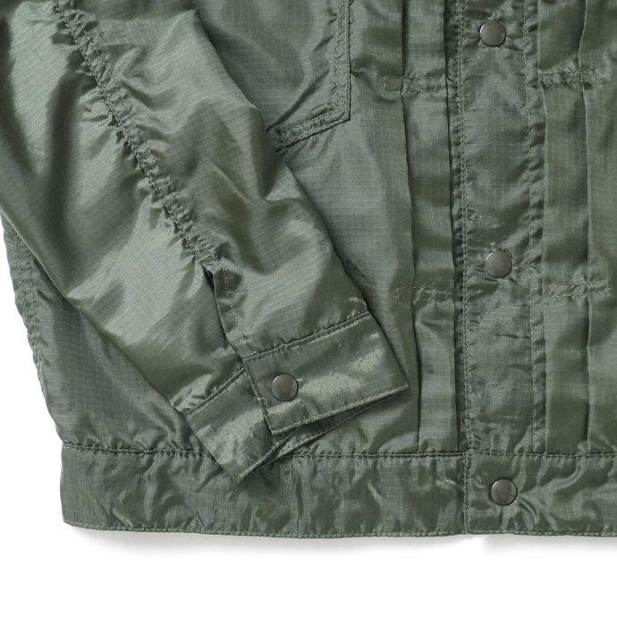 Hexico ヘキシコ / 2nd Type Jacket US Military 80s Parachute Cloth US Mil-Spec Dot Button Scovill アメリカ軍パラシュート素材ナイロンジャケット |  | 05