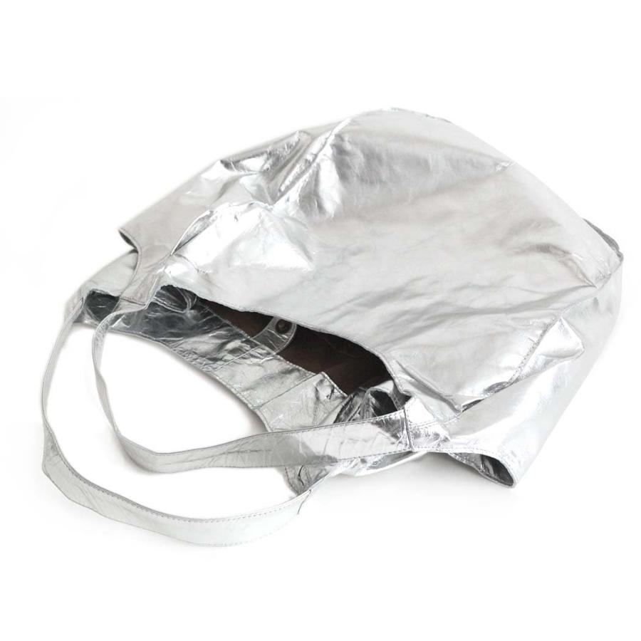 SEASIDE FREERIDE（シーサイドフリーライド） / 11-B11-SFR752 MFDL BAG レザートートバッグ - シルバー |  | 02