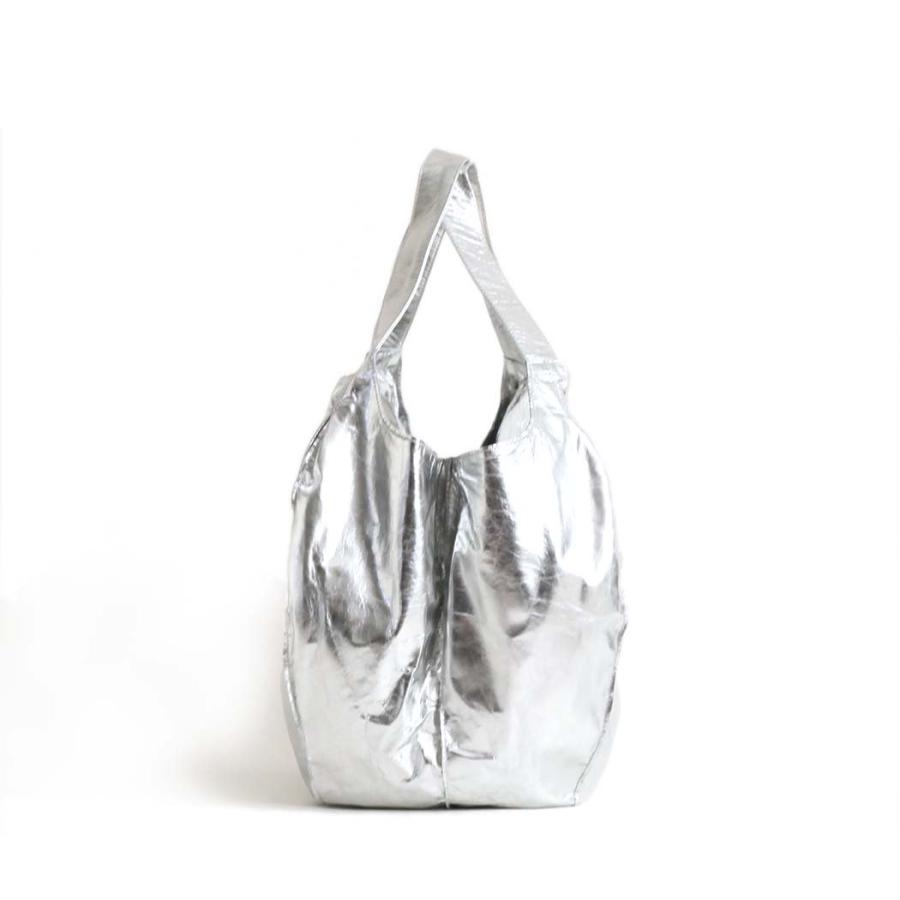 SEASIDE FREERIDE（シーサイドフリーライド） / 11-B11-SFR752 MFDL BAG レザートートバッグ - シルバー |  | 03