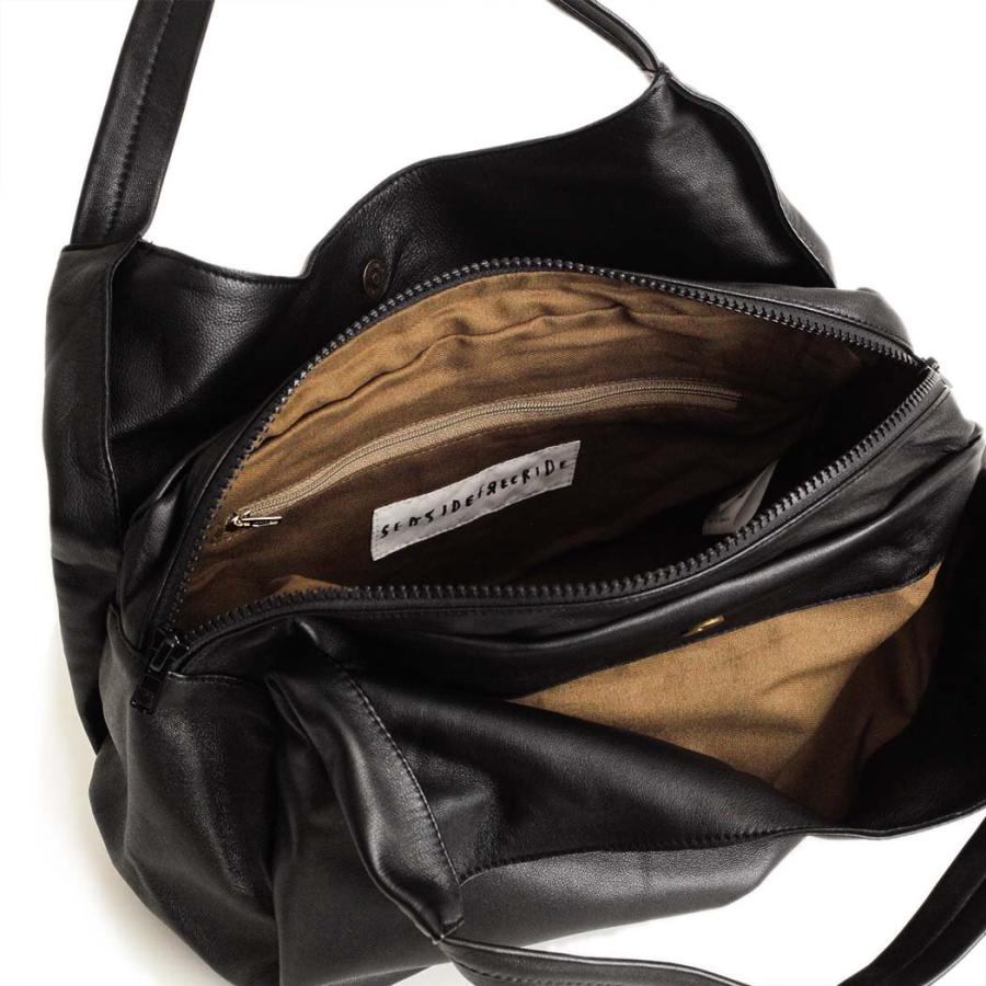 SEASIDE FREERIDE（シーサイドフリーライド） / 21B-SFR073 SEMURANG BAG トートバッグ - ブラック |  | 08