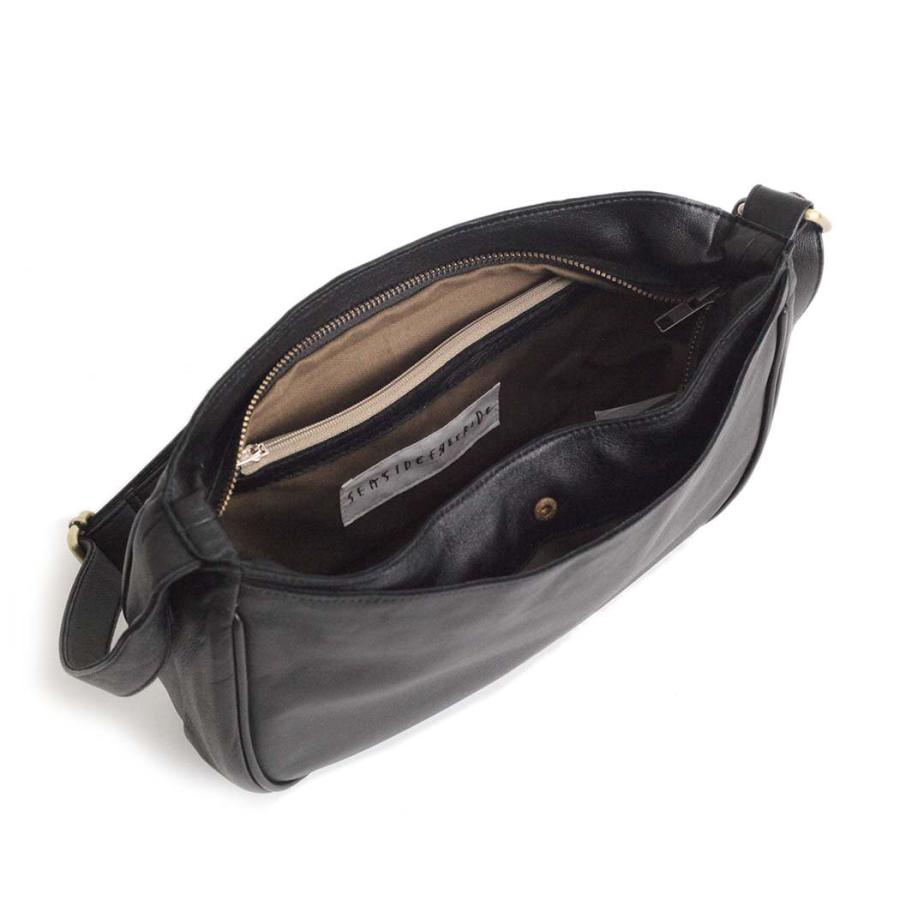 SEASIDE FREERIDE（シーサイドフリーライド） / 21B-SFR036 LSFST BAG ラウンドショルダーバッグ - ブラック |  | 03