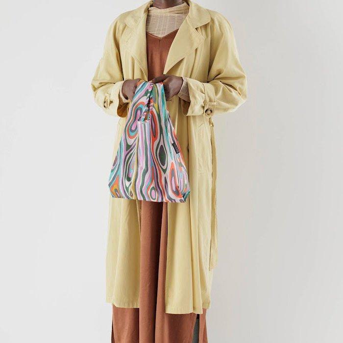 BAGGU（バグゥ） / BABY エコバッグ - 100%リサイクルナイロン -ウッドグレイン | BAGGU | 03