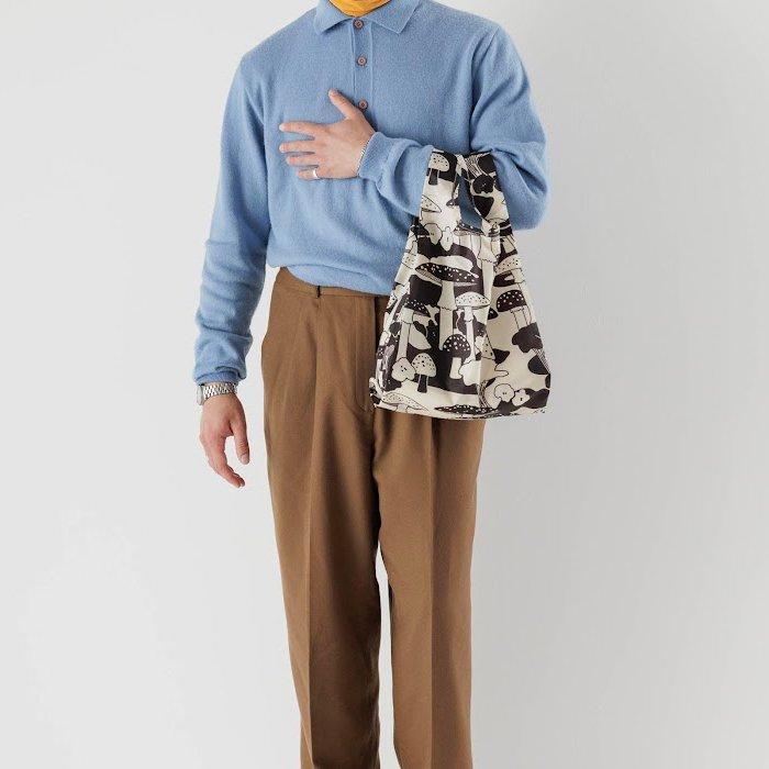 BAGGU（バグゥ） / BABY エコバッグ - 100%リサイクルナイロン -マッシュルーム | BAGGU | 03