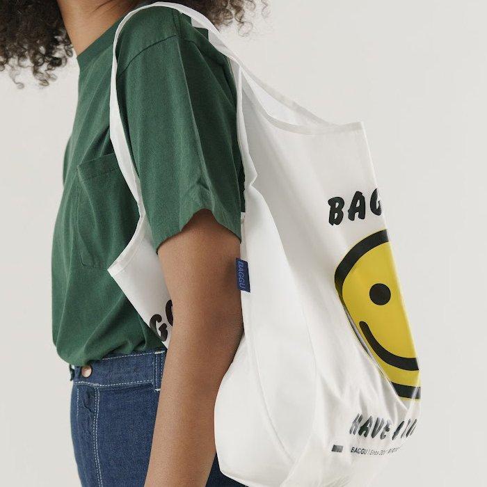 BAGGU（バグゥ） / STANDARD BAGGU エコバッグ - Thank You(ハッピー) | BAGGU | 01