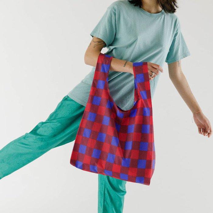 BAGGU（バグゥ） / STANDARD BAGGU エコバッグ - バッファローチェック | BAGGU | 02