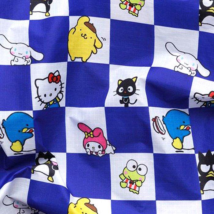 BAGGU（バグゥ） / STANDARD BAGGU エコバッグ - 100%リサイクルナイロン - KITTY ＆ FRIENDS チェッカーブルー | BAGGU | 01