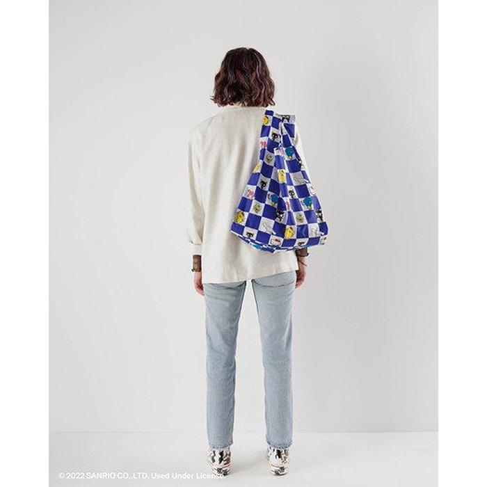 BAGGU（バグゥ） / STANDARD BAGGU エコバッグ - 100%リサイクルナイロン - KITTY ＆ FRIENDS チェッカーブルー | BAGGU | 02