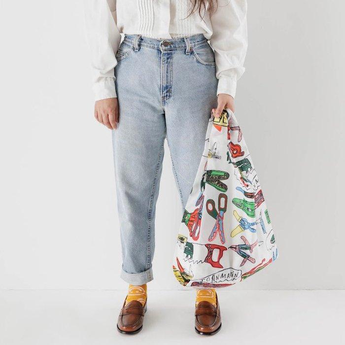 BAGGU（バグゥ） / STANDARD BAGGU エコバッグ - 100%リサイクルナイロン - STANDARD CREATIVE GROWTH John.Martin | BAGGU | 02