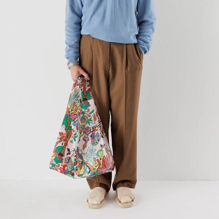 BAGGU（バグゥ） / STANDARD BAGGU エコバッグ - 100%リサイクルナイロン - STANDARD CREATIVE GROWTH Rickie Algarva | BAGGU | 02