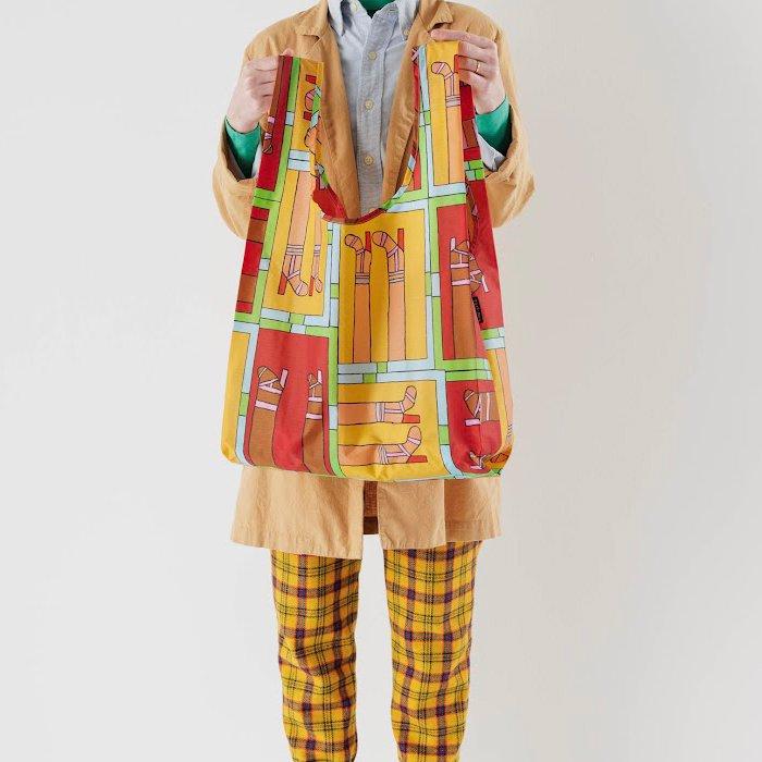 BAGGU（バグゥ） / STANDARD BAGGU エコバッグ - 100%リサイクルナイロン - STANDARD CREATIVE GROWTH Jessica Rodriguez | BAGGU | 02