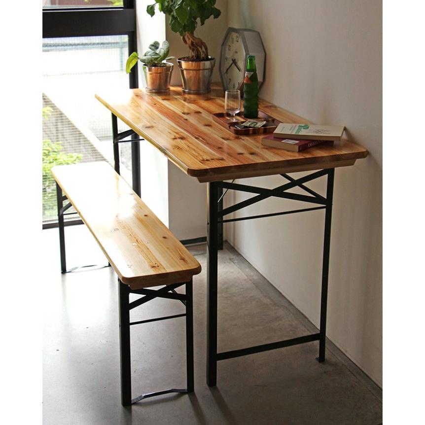 送料無料 Beer Table ビアテーブル 120cm アウトドア テーブル キャンプ BBQ 折りたたみ 木製 屋外 屋内 店舗什器 120 ロング 長テーブル ポイント 消化 オシ… |  | 11
