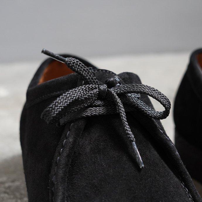 Padmore & Barns / P204 Low - Black Suede パドモア＆バーンズ