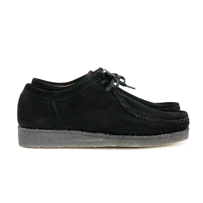 Padmore & Barns / P204 Low - Black Suede パドモア＆バーンズ ブラックスウェード オリジナルワラビーモカシン ローカット |  | 02