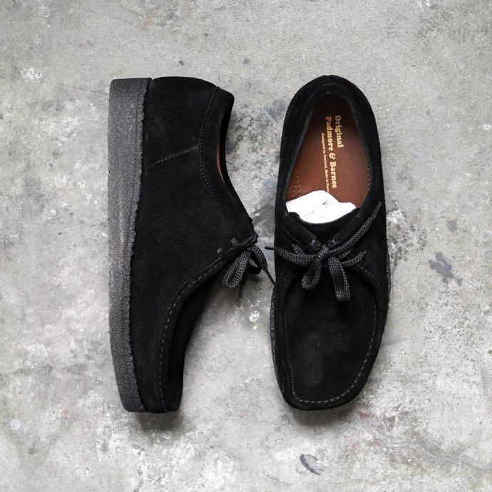 Padmore & Barns / P204 Low - Black Suede パドモア＆バーンズ ブラックスウェード オリジナルワラビーモカシン ローカット |  | 05