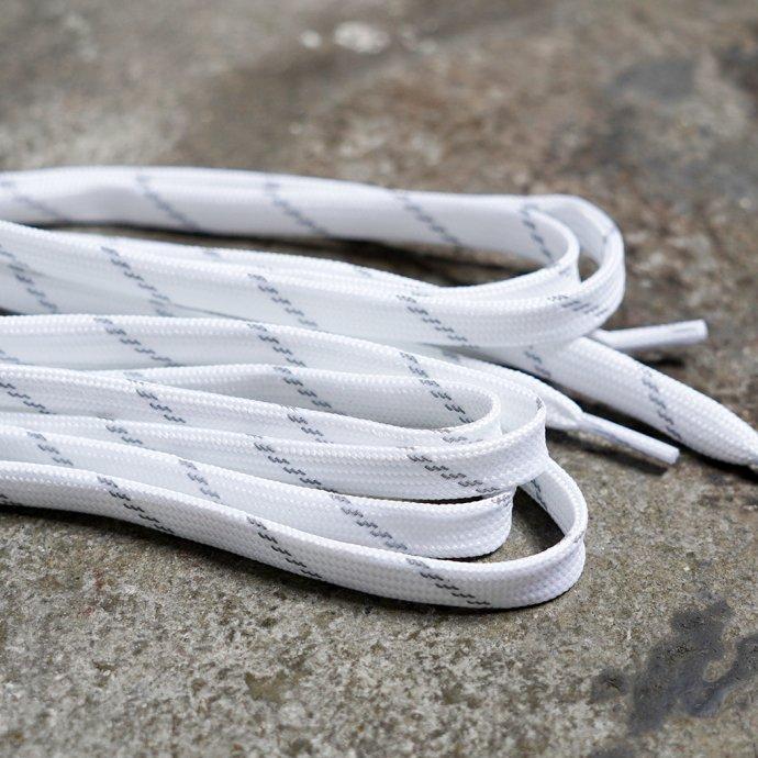 This is... / Reflective Flat Shoelaces リフレクティブ フラットシューレース - 6サイズ×2色 ブラック ホワイト 白 黒 反射 リフレクター 靴ひも 靴ヒモ 靴… |  | 03