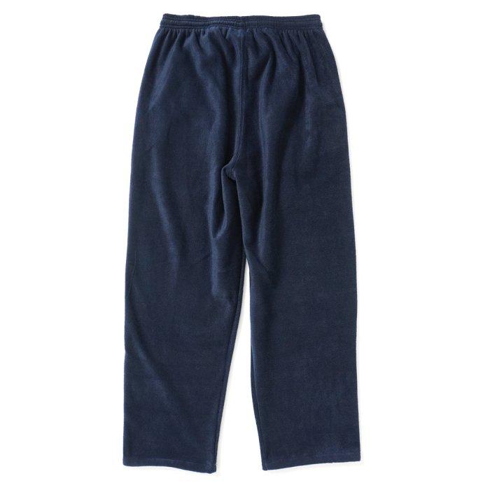 SMOKE T ONE / THE ONE MORKSKIN POLAR FLEECE PANTS フリースイージーパンツ - Navy ネイビー |  | 01