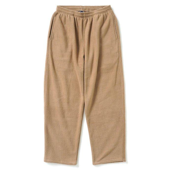 SMOKE T ONE / THE ONE MORKSKIN POLAR FLEECE PANTS フリースイージーパンツ - Khaki カーキ | 