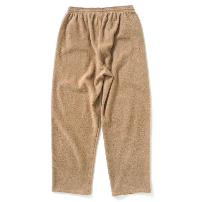 SMOKE T ONE / THE ONE MORKSKIN POLAR FLEECE PANTS フリースイージーパンツ - Khaki カーキ |  | 01