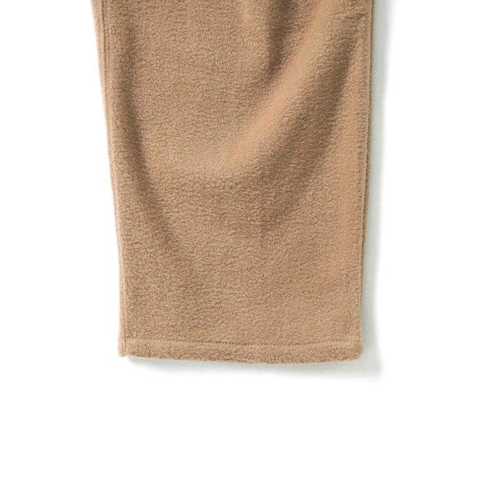 SMOKE T ONE / THE ONE MORKSKIN POLAR FLEECE PANTS フリースイージーパンツ - Khaki カーキ |  | 03