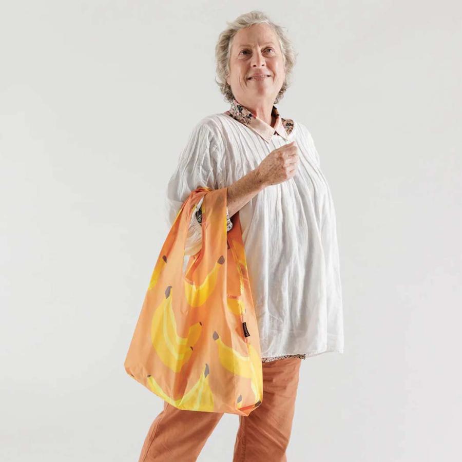 BAGGU バグー エコバッグ STANDARD BAGGU エコバッグ 100%リサイクルナイロン バナナ 黄色 カラフル 派手 可愛い フルーツ柄 果物 食べ物 人気 大人 ママバッ… |  | 04