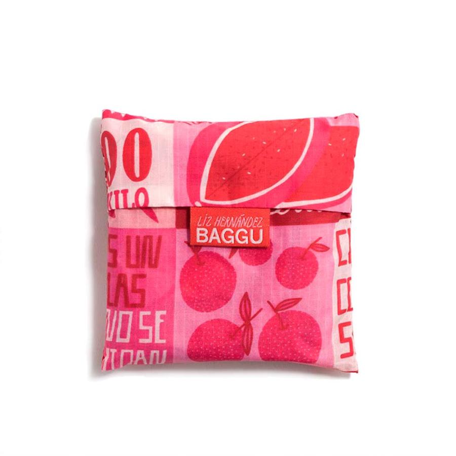 BAGGU バグー エコバッグ STANDARD BAGGU エコバッグ 100%リサイクルナイロン メルカード ピンク レッド 赤 派手 カラフル 英字 人気 オシャレ ブランド バグ… |  | 01