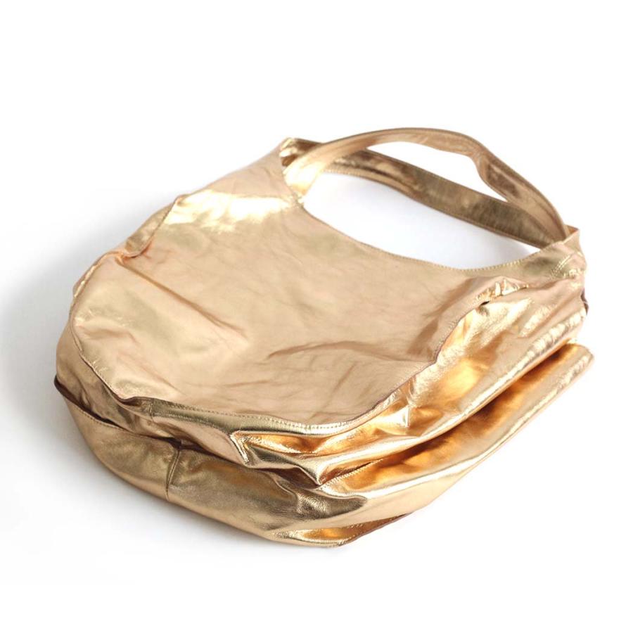 SEASIDE FREERIDE（シーサイドフリーライド） / 11-B11-SFR752ML MFDL BAG レザー バルーン トートバッグ - ゴールド |  | 03