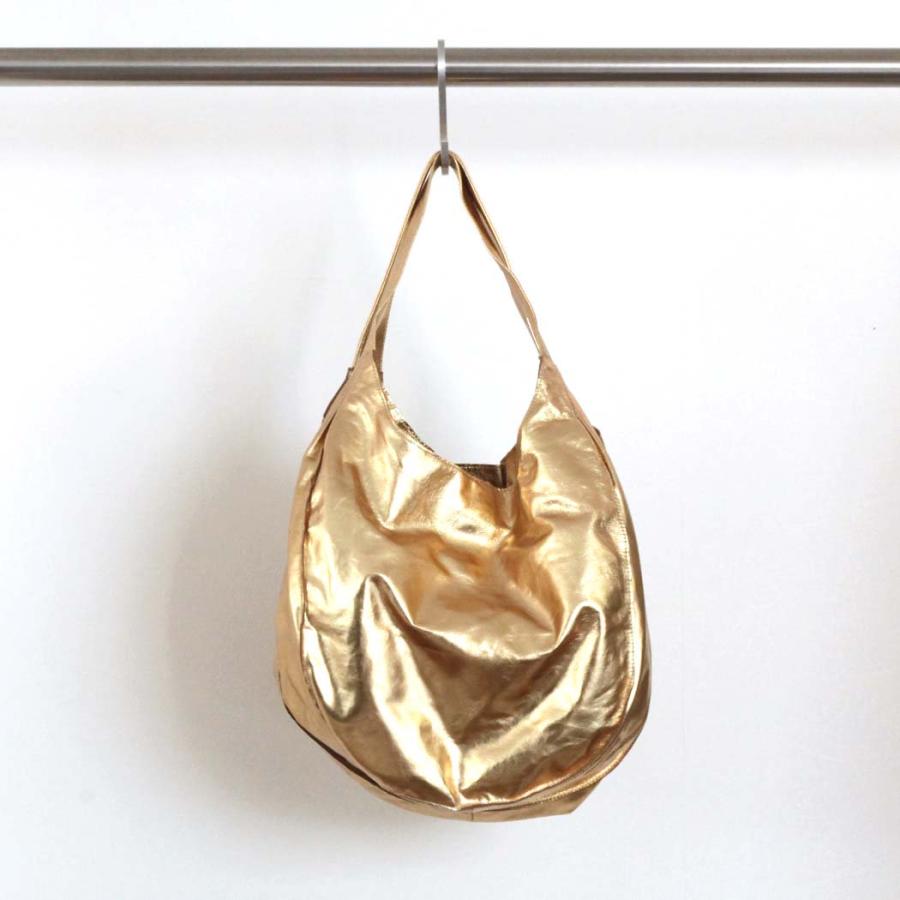 SEASIDE FREERIDE（シーサイドフリーライド） / 11-B11-SFR752ML MFDL BAG レザー バルーン トートバッグ - ゴールド |  | 04