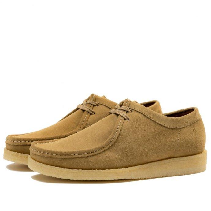 Padmore & Barns / P204 Low - Terra Suede パドモア＆バーンズ ベージュスウェード オリジナルワラビーモカシン ローカット | Padmore&Barnes