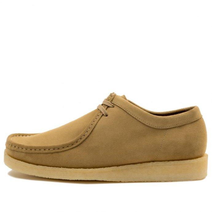 Padmore & Barns / P204 Low - Terra Suede パドモア＆バーンズ ベージュスウェード オリジナルワラビーモカシン ローカット | Padmore&Barnes | 01