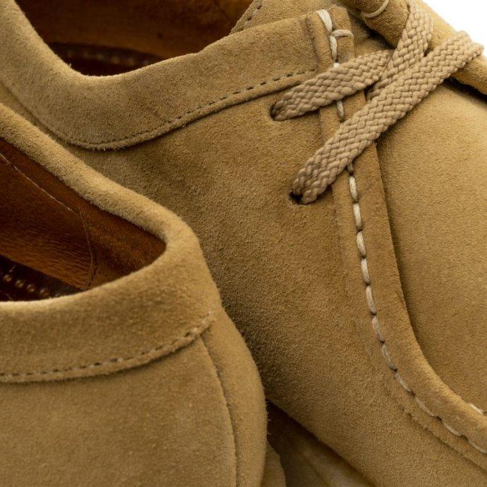 Padmore & Barns / P204 Low - Terra Suede パドモア＆バーンズ ベージュスウェード オリジナルワラビーモカシン ローカット | Padmore&Barnes | 04