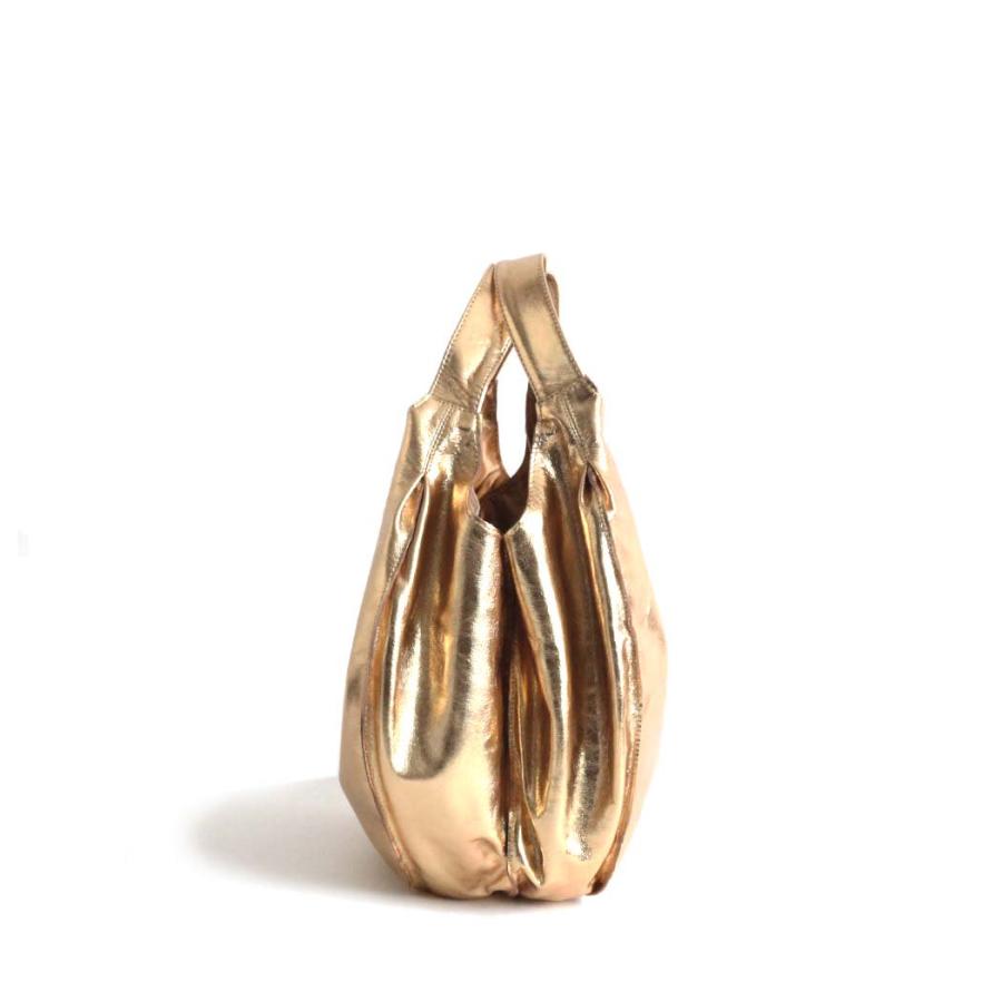 SEASIDE FREERIDE（シーサイドフリーライド） / 17B-NS-SFR752 SML ML MFDL BAG レザー バルーン トートバッグ スモール - ゴールド |  | 02