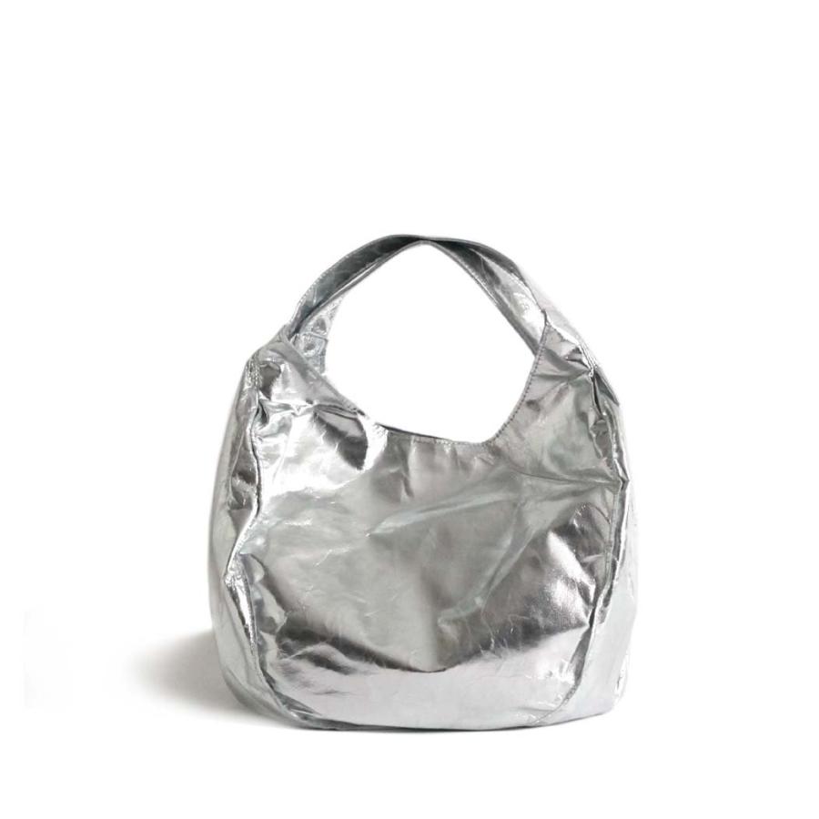 SEASIDE FREERIDE（シーサイドフリーライド） / 17B-NS-SFR752 SML ML MFDL BAG レザー バルーン トートバッグ スモール  - シルバー |  | 01