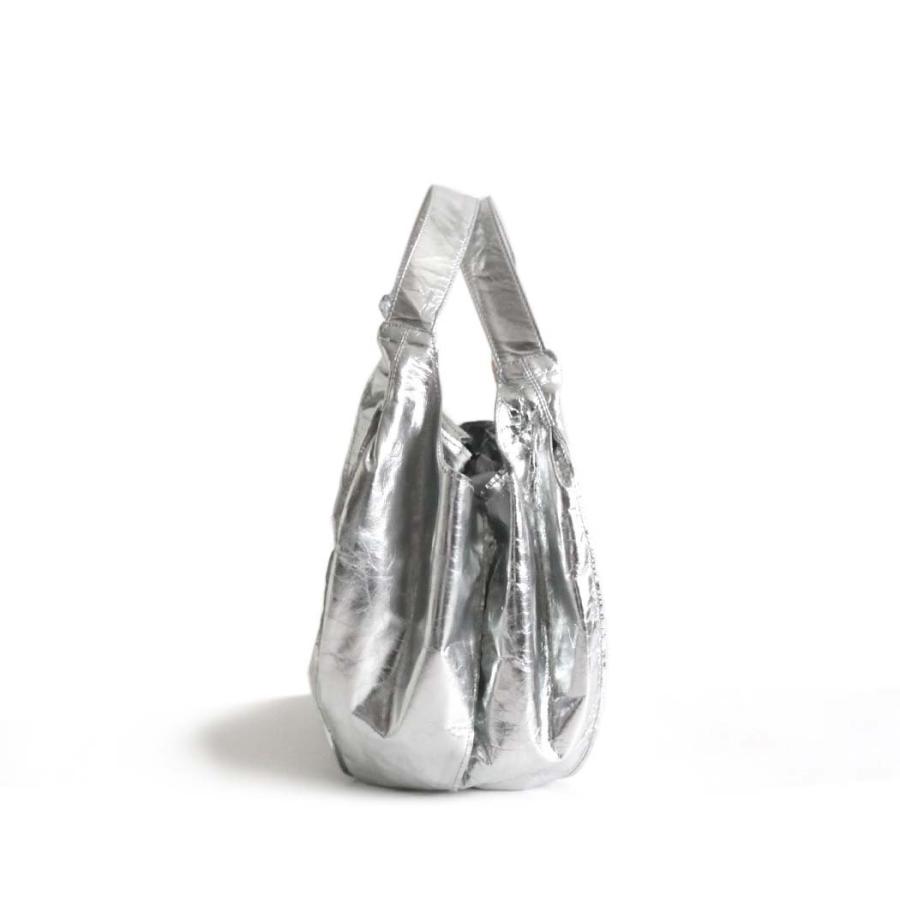 SEASIDE FREERIDE（シーサイドフリーライド） / 17B-NS-SFR752 SML ML MFDL BAG レザー バルーン トートバッグ スモール  - シルバー |  | 02