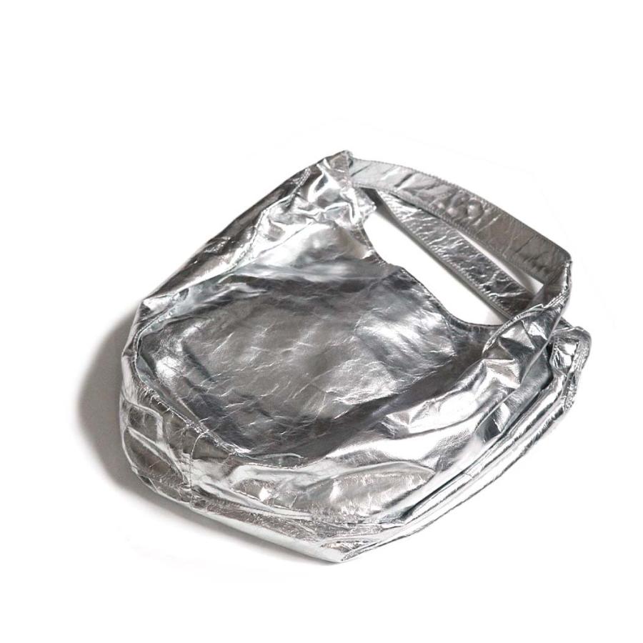 SEASIDE FREERIDE（シーサイドフリーライド） / 17B-NS-SFR752 SML ML MFDL BAG レザー バルーン トートバッグ スモール  - シルバー |  | 04