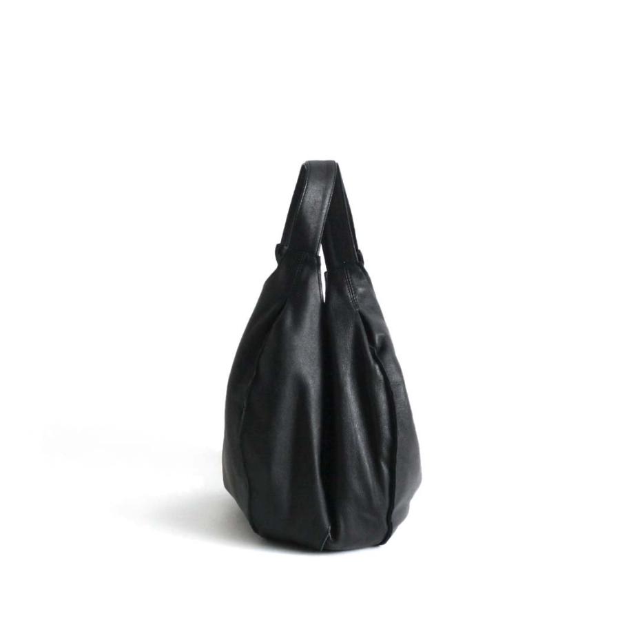 SEASIDE FREERIDE（シーサイドフリーライド） / 17B-NS-SFR752 SML MFDL BAG レザー バルーン トートバッグ スモール - ブラック |  | 02