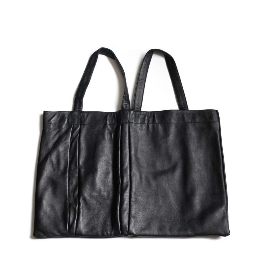 SEASIDE FREERIDE（シーサイドフリーライド） / 09-B11-SFR433 AMR BAG アシンメトリー トートバッグ - ブラック | 