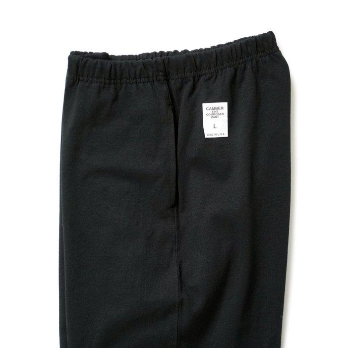 SMOKE T ONE / CAMBER 8oz MAX-WEIGHT COTTON #343 COMMONER PANT - Black ブラック |  | 02