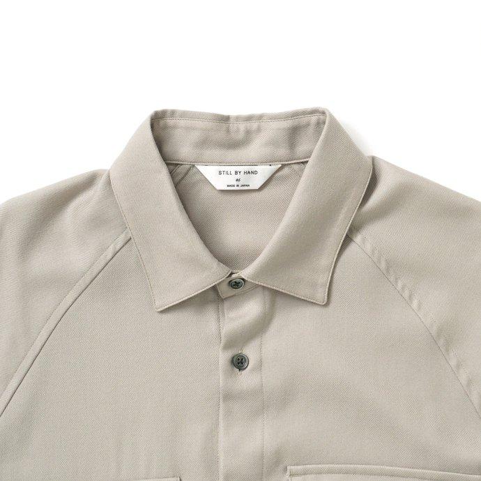 STILL BY HAND スティル バイ ハンド SH01224 ウールビエラ シャツジャケット - Light Beige ライトベージュ 送料無料 買い回り 買い周り 買いまわり ポイント… |  | 02