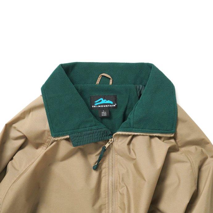Tri-Mountain / Volunteer - Khaki/Forest Green フリースライニングナイロンシェルブルゾン カーキ プチギフト プレゼント お祝い 贈り物 ポイント 消化 買い… |  | 05