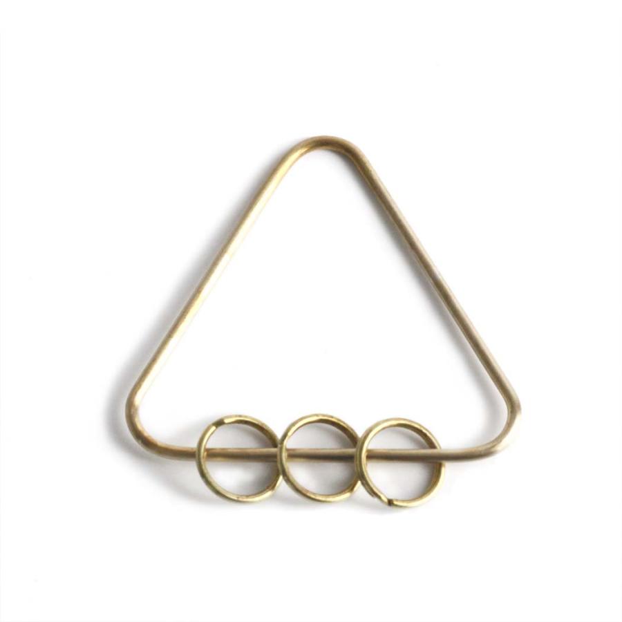BYOKA（ビョーカ）/ H0103 KEY RING HOLDER キーリング ホルダー - brass 真鍮 | BYOKA | 01
