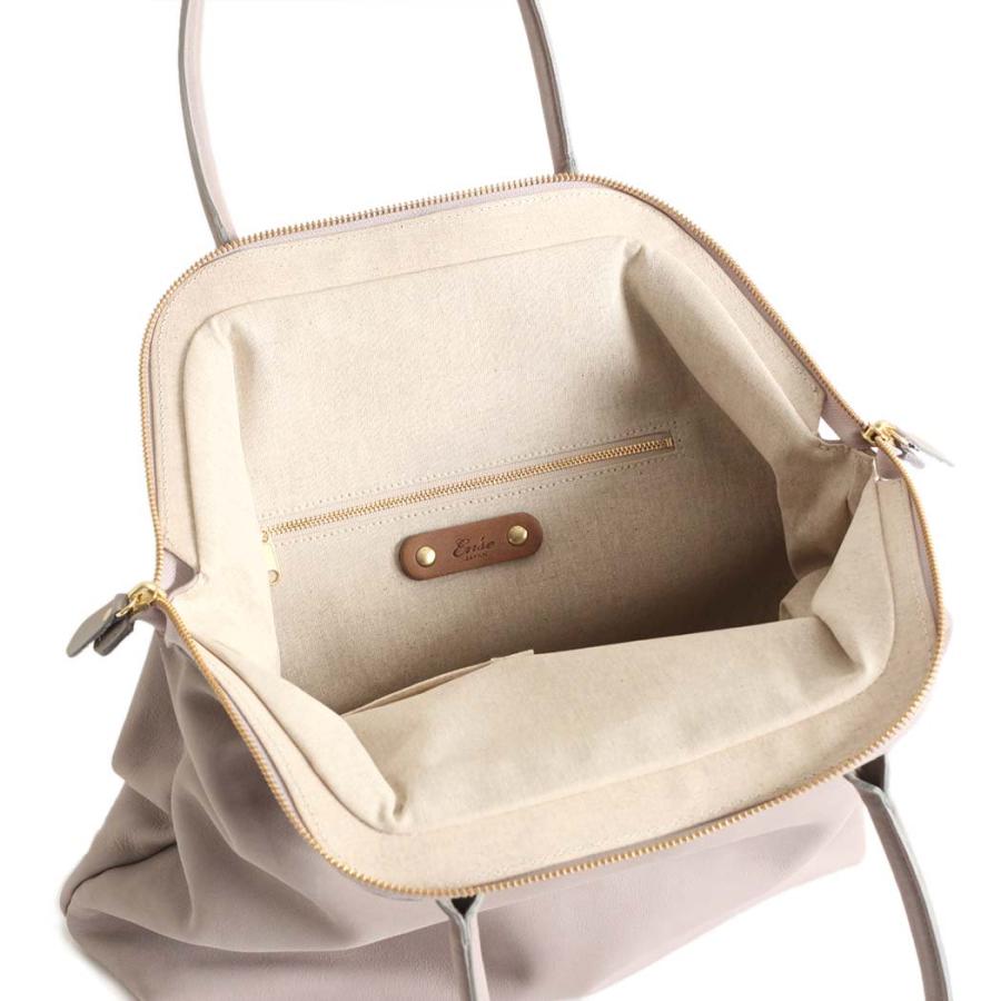 アンサ レディース Ense gamaguchi bag pens501 がま口 トートバッグ ガマグチトートバッグ - ブラック 本革 お仕事バッグ 黒 送料無料 |  | 06