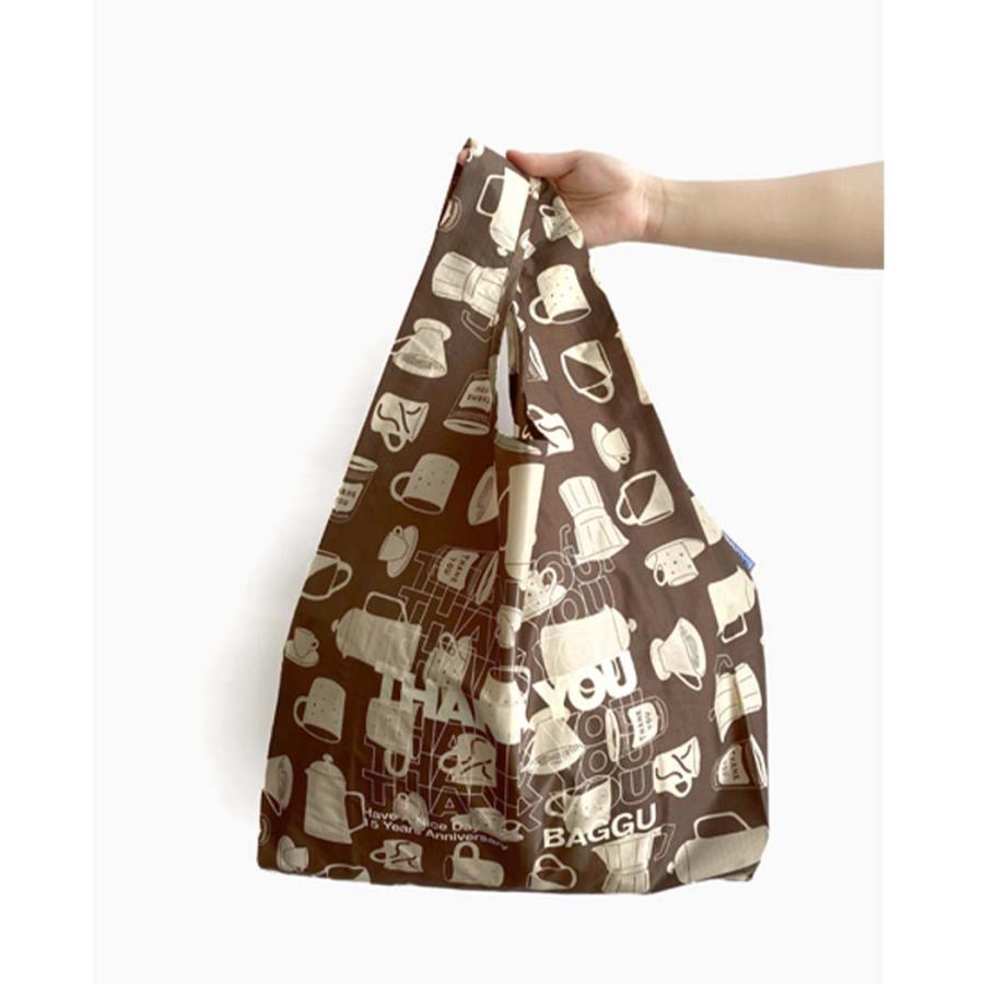 BAGGU バグー エコバッグ STANDARD BAGGU エコバッグ 15th thank you コーヒー × クリーム (15周年記念モデル) 茶色 ベージュ 淡色 マイバッグ バグゥ マチ広… |  | 01