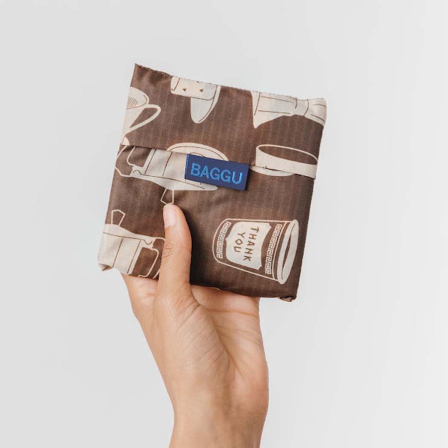 BAGGU バグー エコバッグ STANDARD BAGGU エコバッグ 15th thank you コーヒー × クリーム (15周年記念モデル) 茶色 ベージュ 淡色 マイバッグ バグゥ マチ広… |  | 03