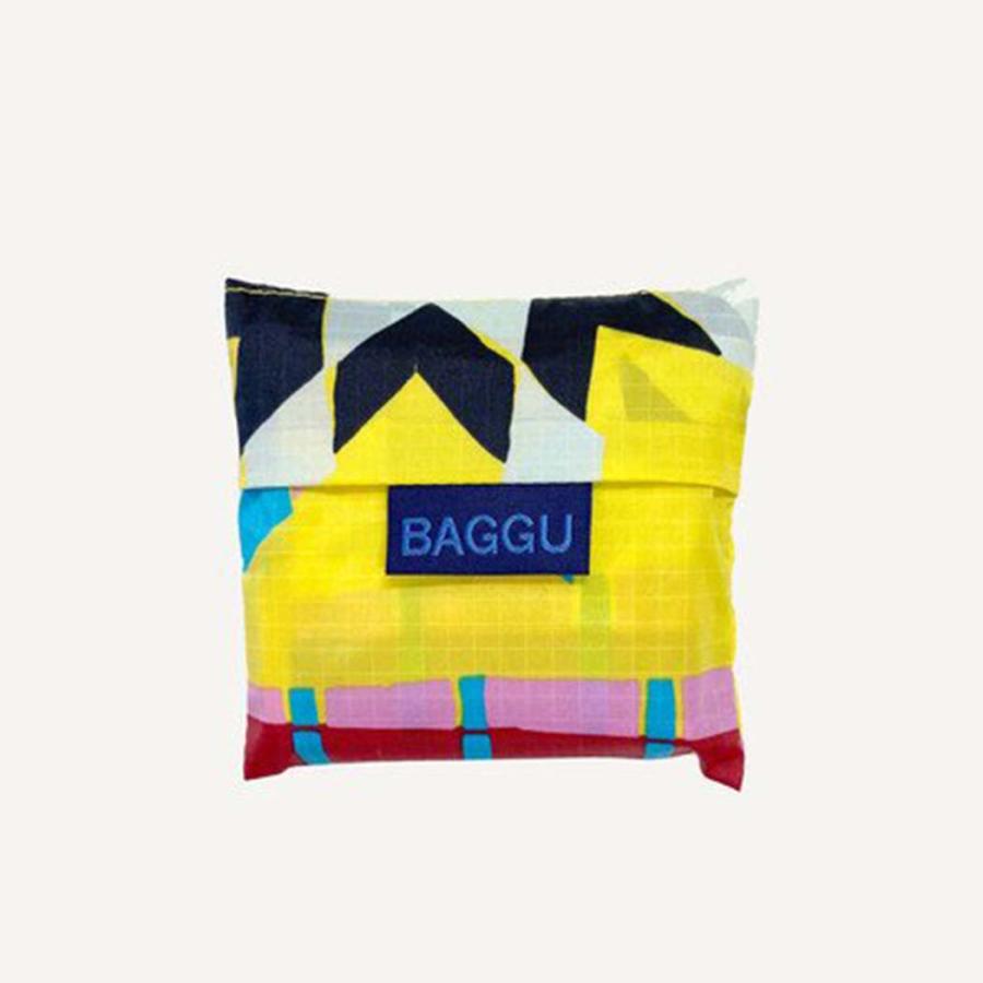 BAGGU バグー BABY エコバッグ パズルスター マイバッグ バグゥ マチ広 コンビニ レジ袋 サブバッグ チェック 市松柄 模様 派手 カラフル  ショッピングバッグ… |  | 03
