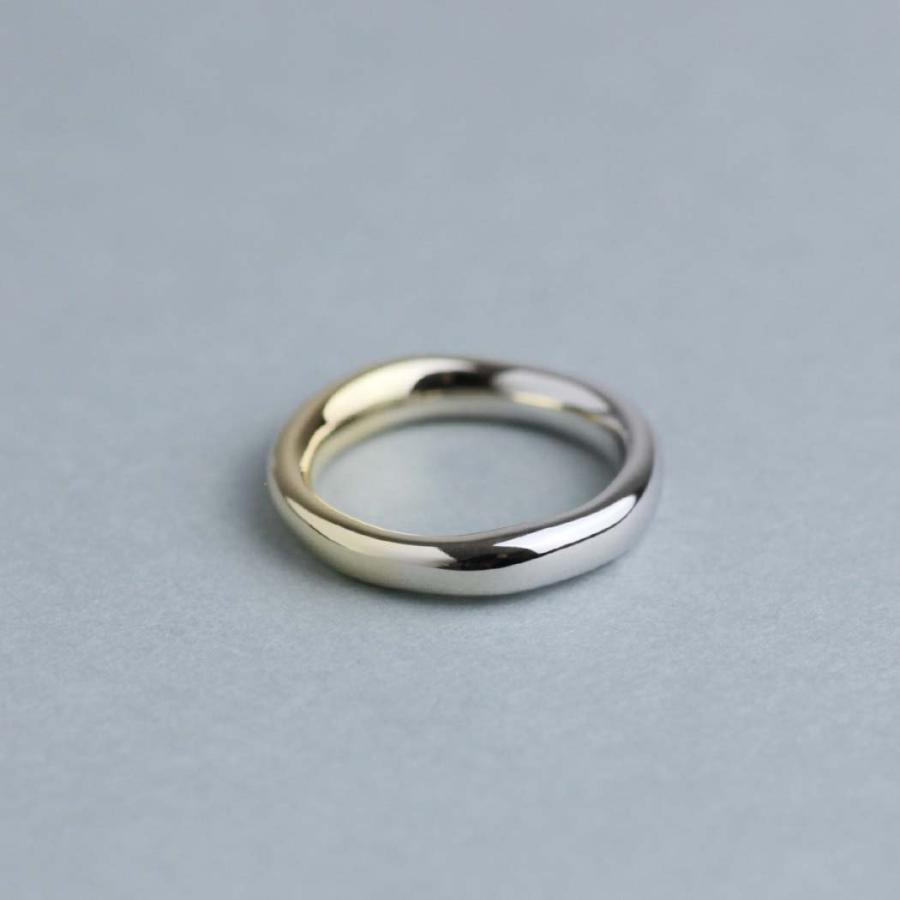 BYOKA（ビョーカ）/ MR1103 M.LIMP RING リング - GRADATION COLLECTION - シルバー ゴールド グラデーション | BYOKA | 03