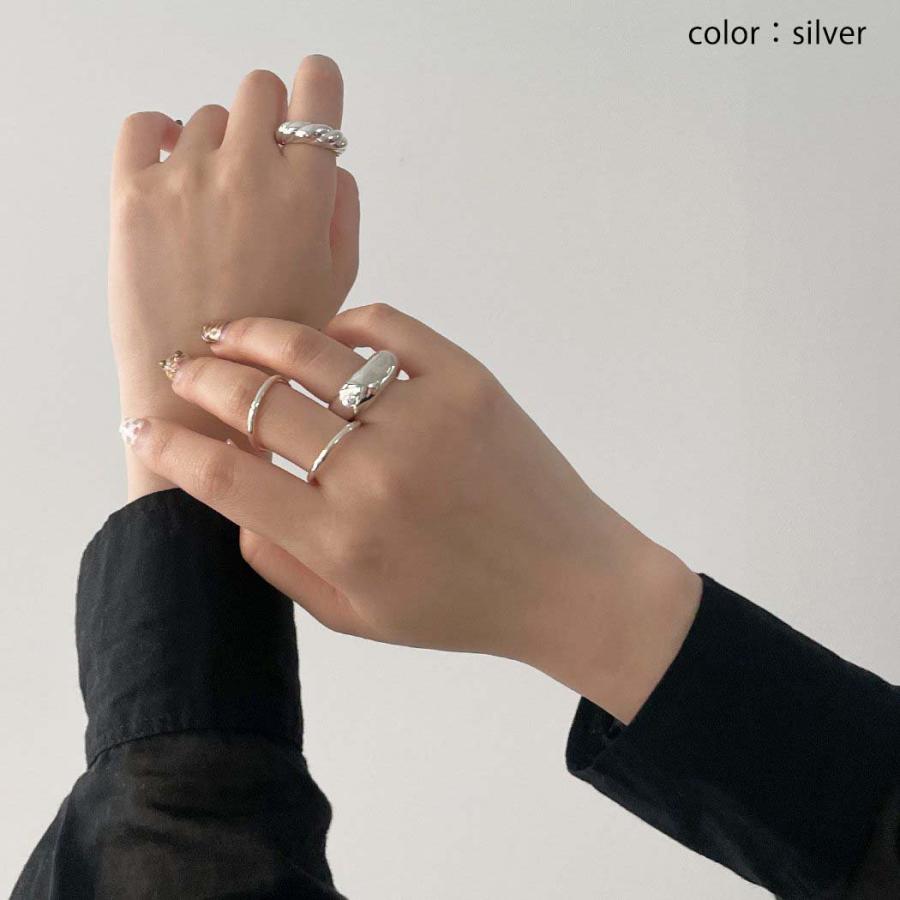 BYOKA（ビョーカ）/ MR1401 M.WILLOW RING リング - GRADATION COLLECTION - シルバー ゴールド グラデーション | BYOKA | 03